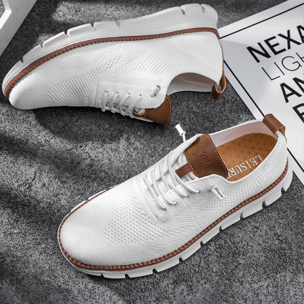 Sneakers da uomo traspiranti ed eleganti in rete