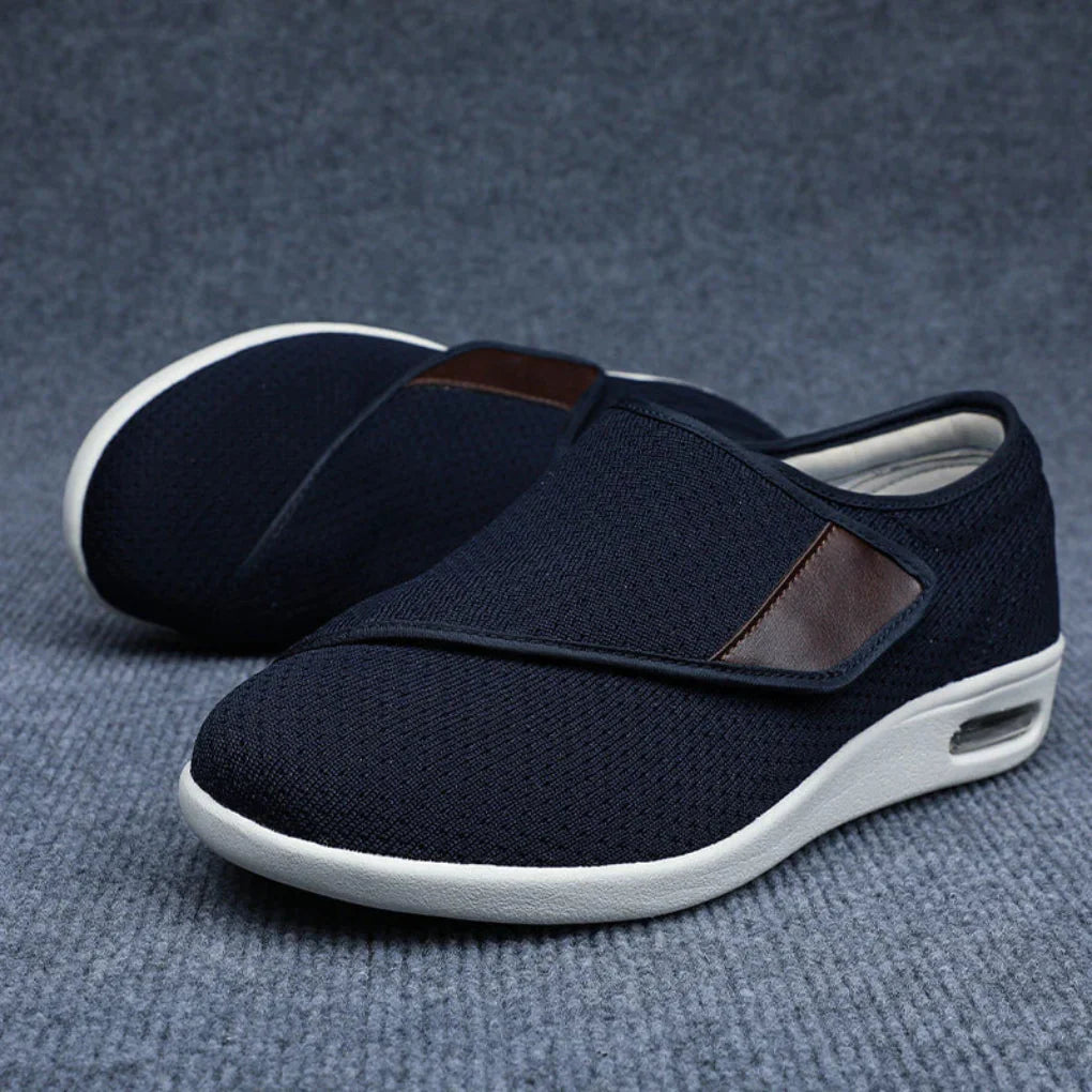 Scarpe comode larghe per diabetici da uomo