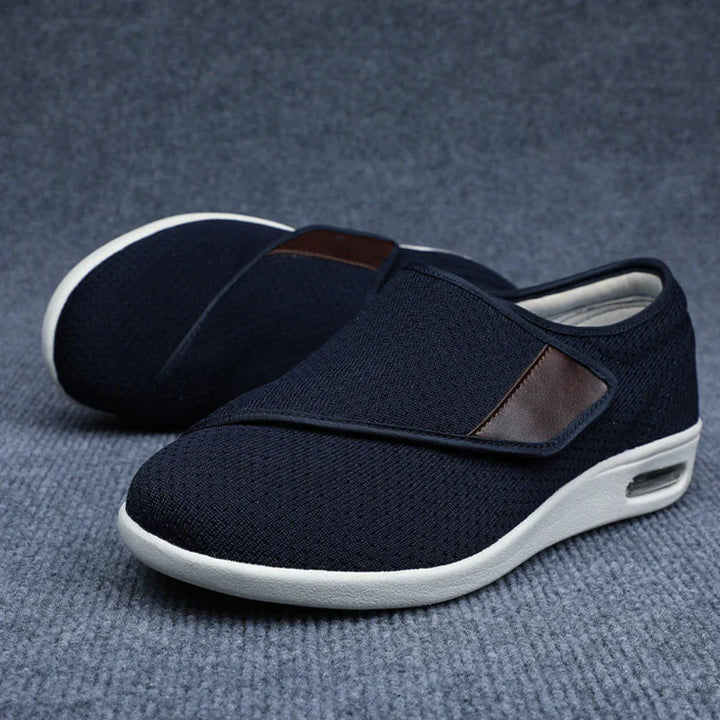 Scarpe comode larghe per diabetici da uomo