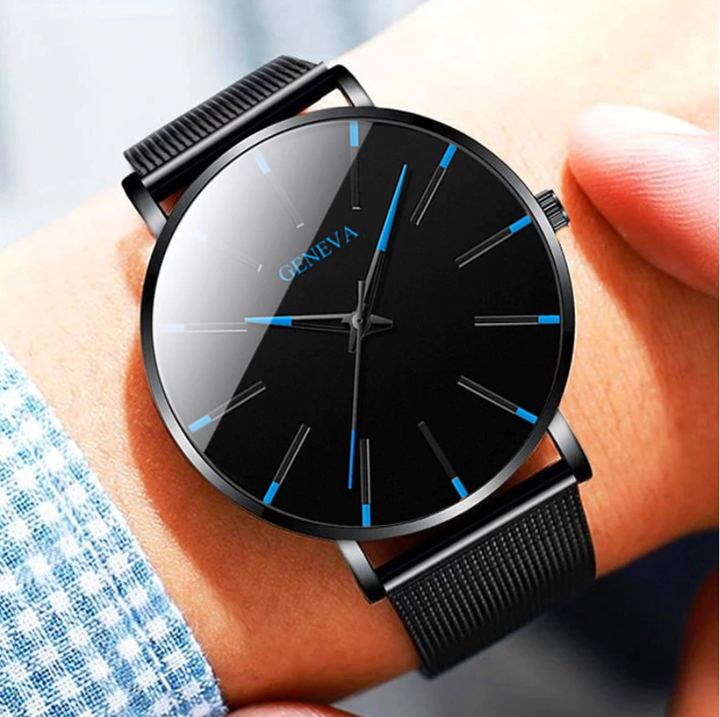 Orologio innovativo, sostenibile e minimalista per uomo