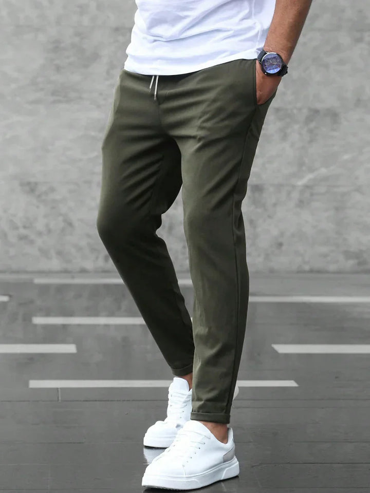 Pantaloni elasticizzati moderni da uomo
