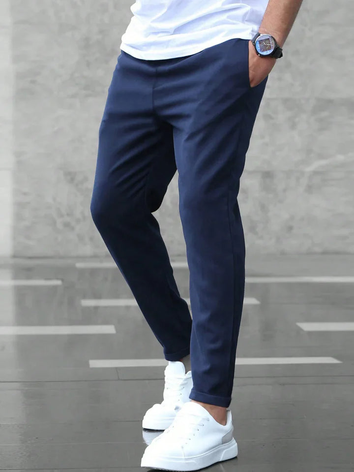 Pantaloni elasticizzati moderni da uomo