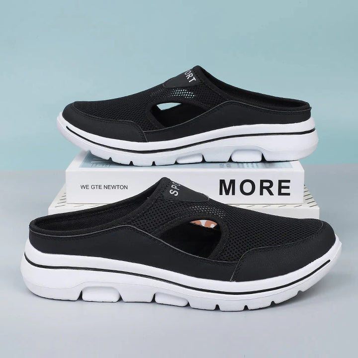 Scarpe casual ortopediche senza lacci per donna