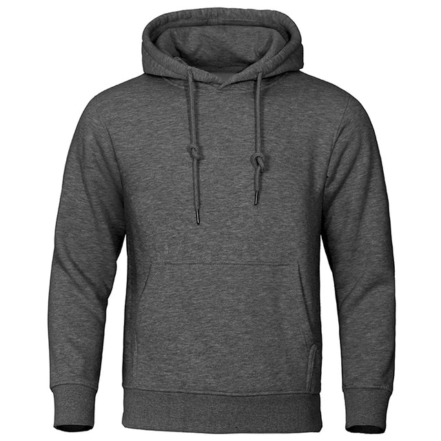 Felpa con cappuccio casual per uomo