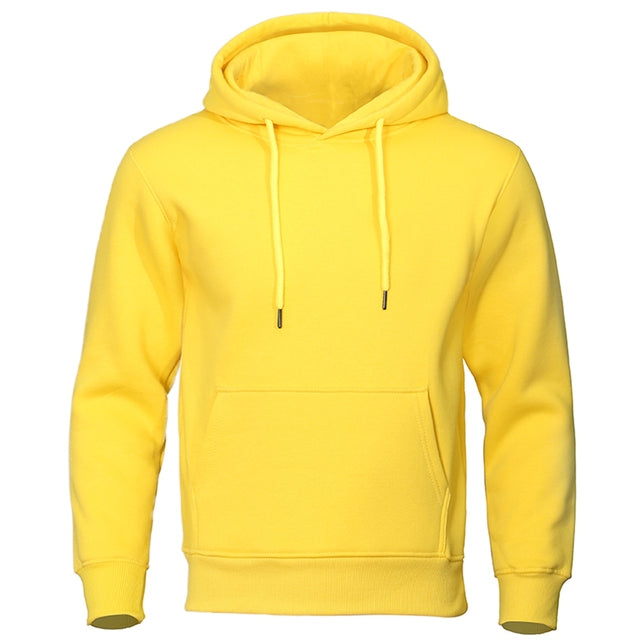 Felpa con cappuccio casual per uomo