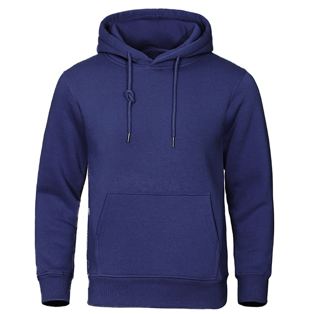 Felpa con cappuccio casual per uomo