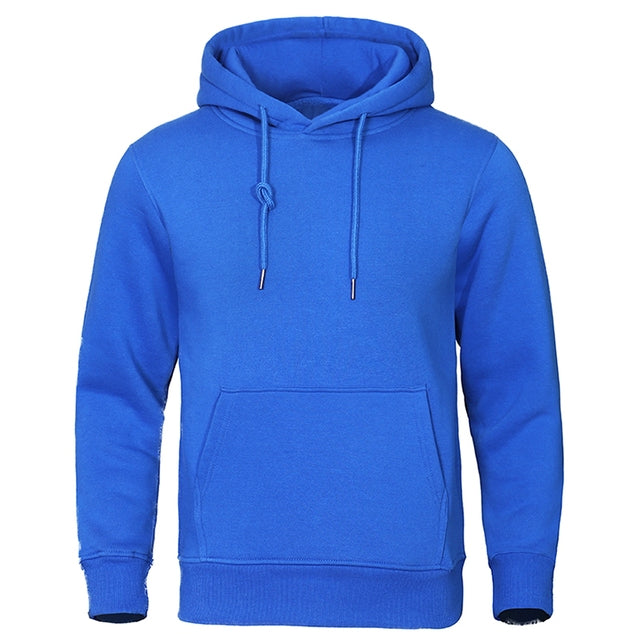 Felpa con cappuccio casual per uomo
