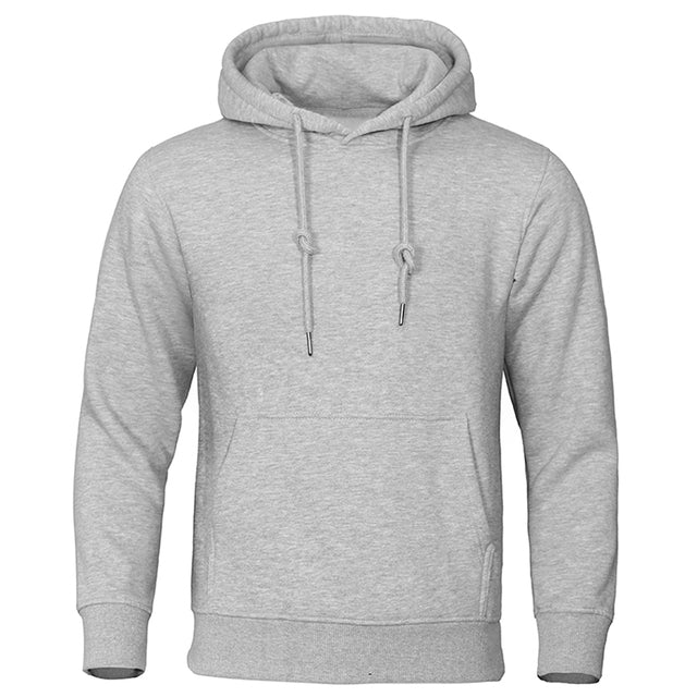 Felpa con cappuccio casual per uomo