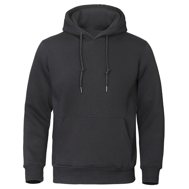 Felpa con cappuccio casual per uomo