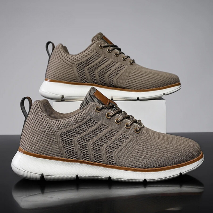 Sneakers sportive da uomo in mesh traspirante
