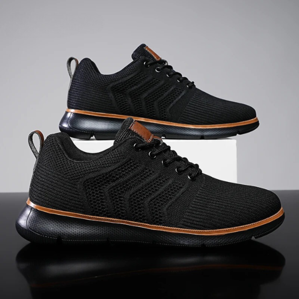 Sneakers sportive da uomo in mesh traspirante