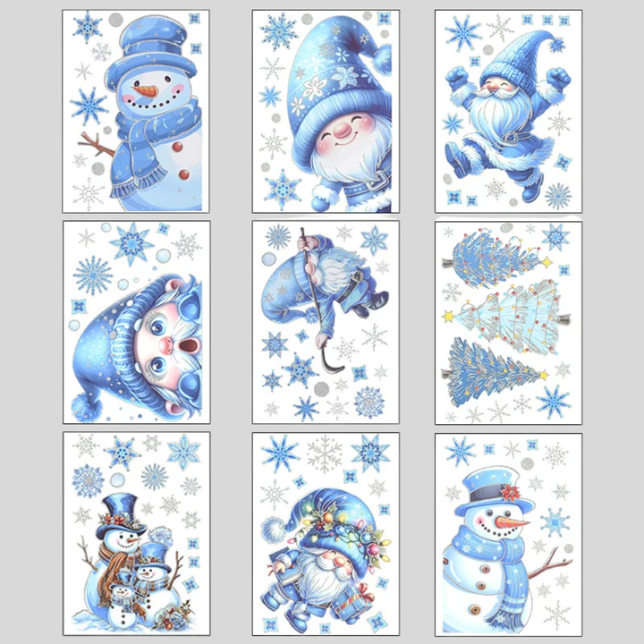 Juego de adhesivos para ventanas