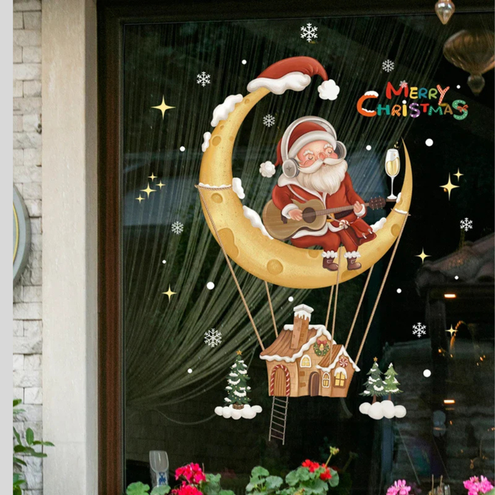 Adesivi per finestre - Edizione natalizia