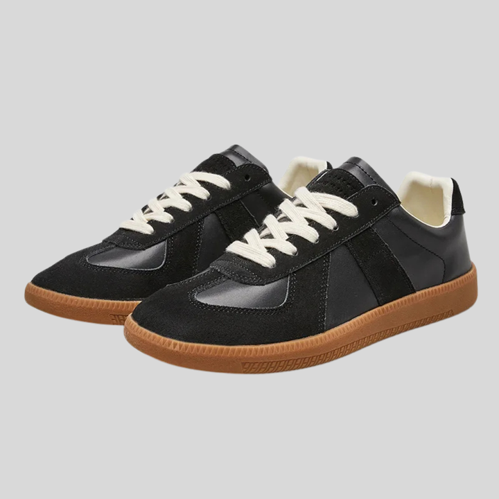 Zapatillas con plateau retrò de hombre