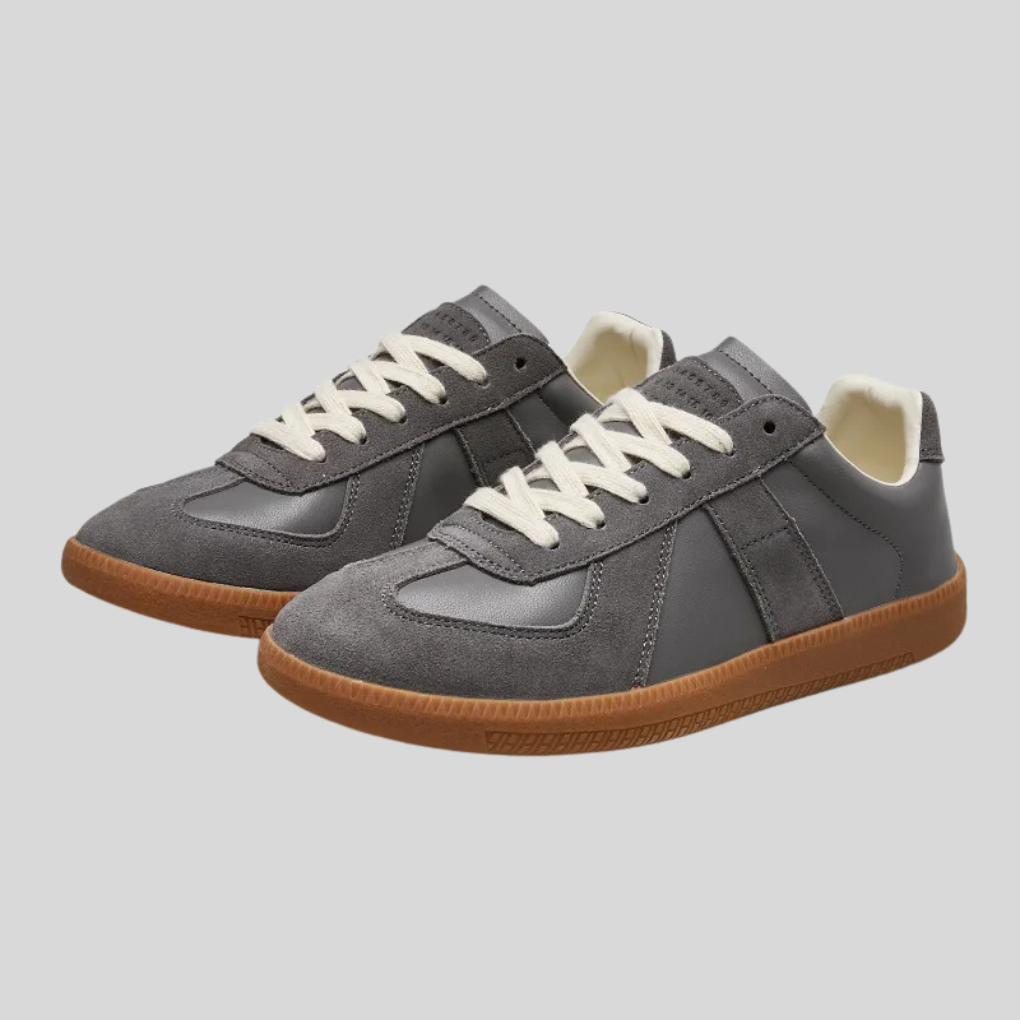Zapatillas con plateau retrò de hombre