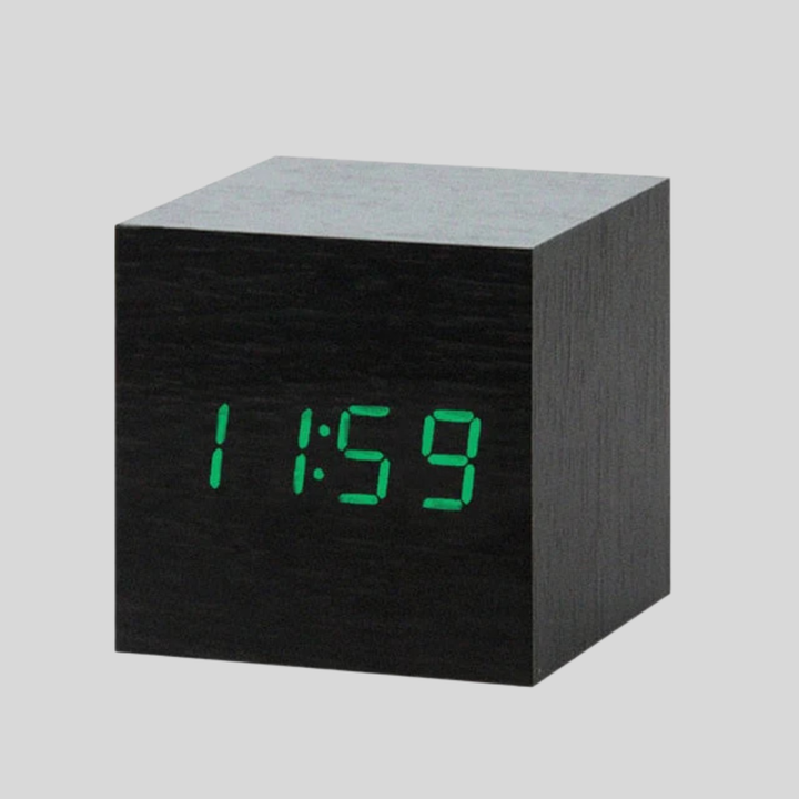 Reloj despertador digital a LED