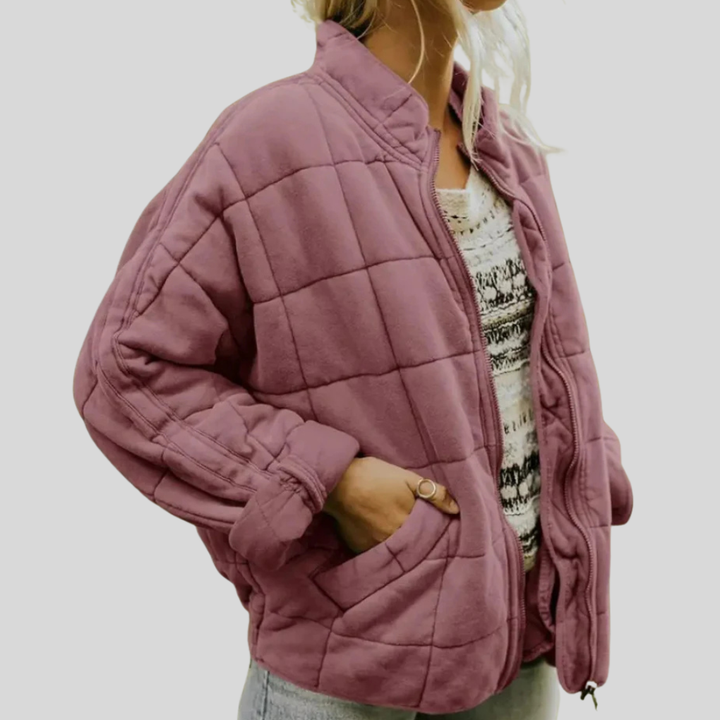 Chaqueta de entretiempo oversize para mujer