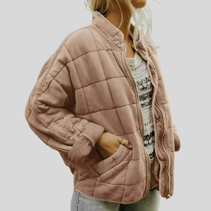 Chaqueta de entretiempo oversize para mujer