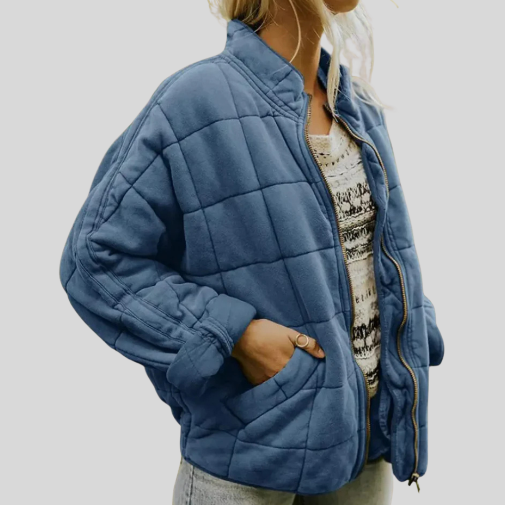 Chaqueta de entretiempo oversize para mujer