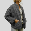 Chaqueta de entretiempo oversize para mujer