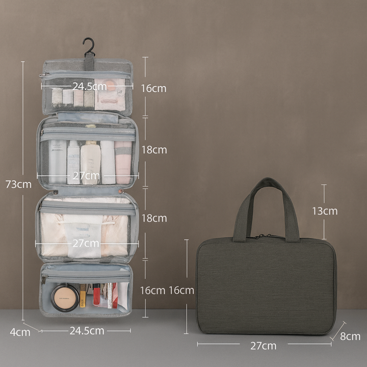 Organizzatore per articoli da toeletta multiscomparto
