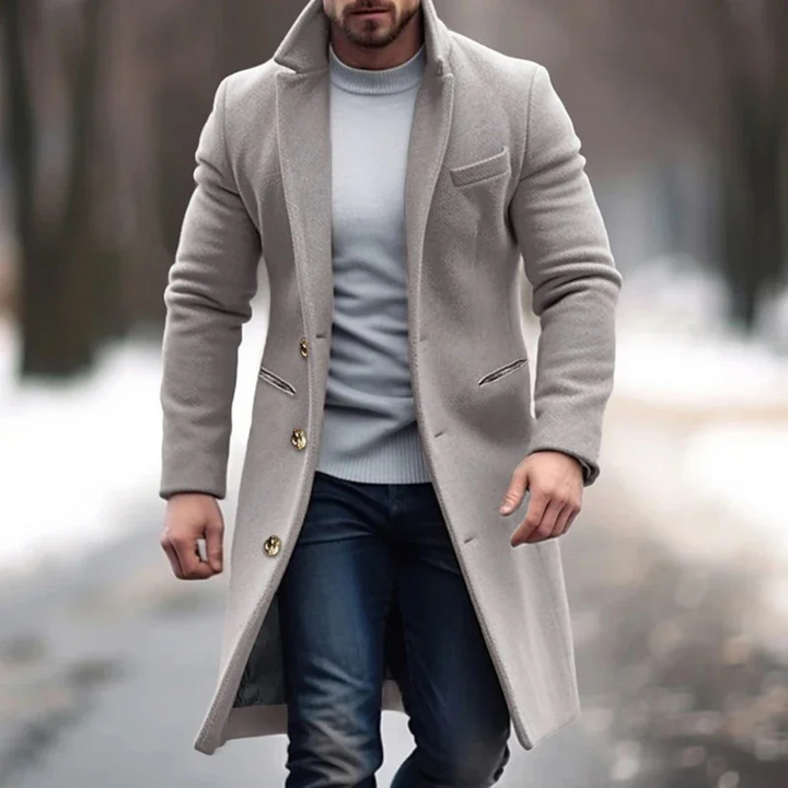 Cappotto in misto lana da uomo: un capo elegante per le giornate più fredde