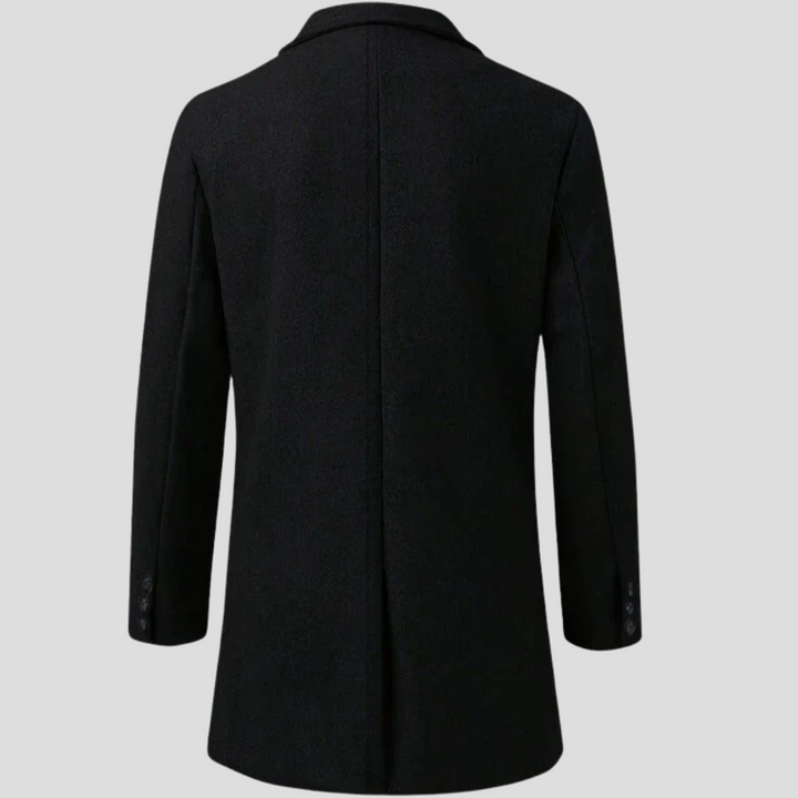 Cappotto classico da uomo con rever