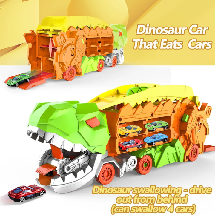 Camion trasportatore per pista da corsa Dino City
