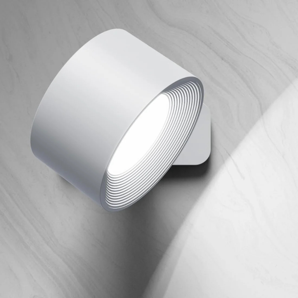 Lampada da parete a LED ricaricabile senza fili a 360°