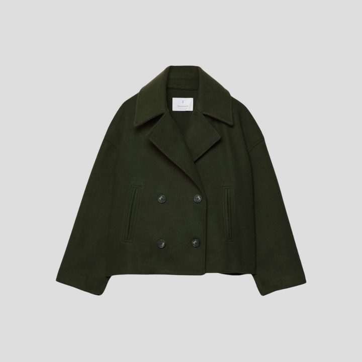 Cappotto corto doppiopetto chic