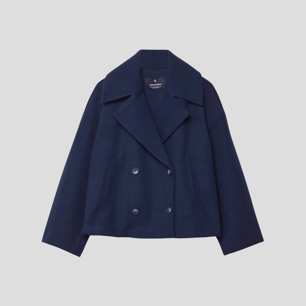 Cappotto corto doppiopetto chic