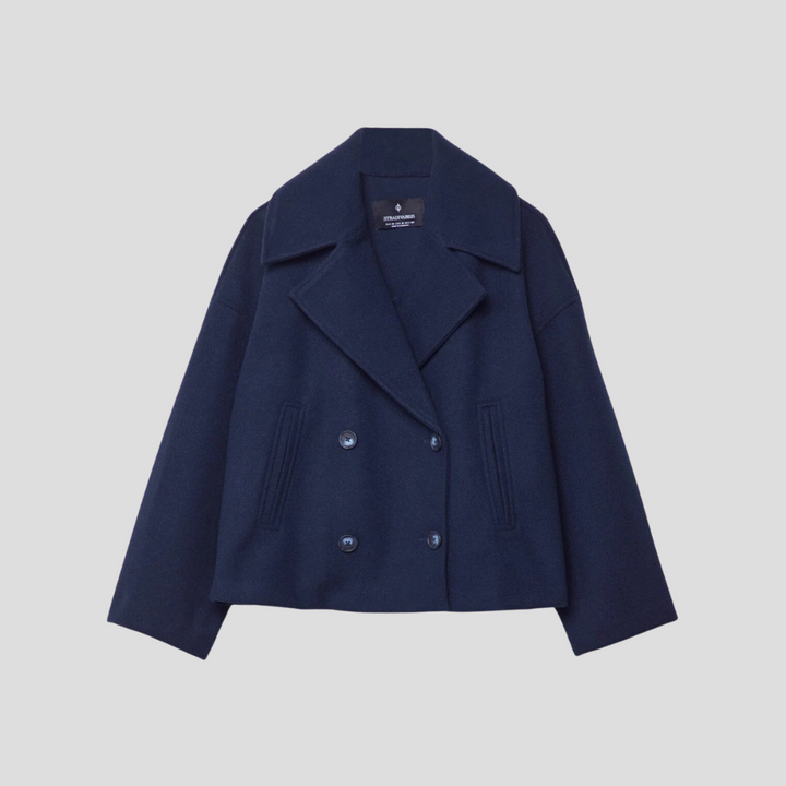 Cappotto corto doppiopetto chic