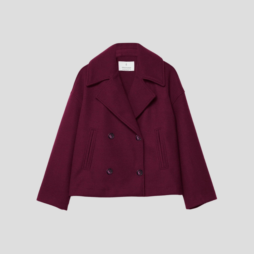 Cappotto corto doppiopetto chic