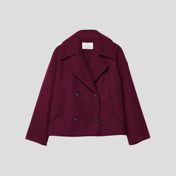 Cappotto corto doppiopetto chic