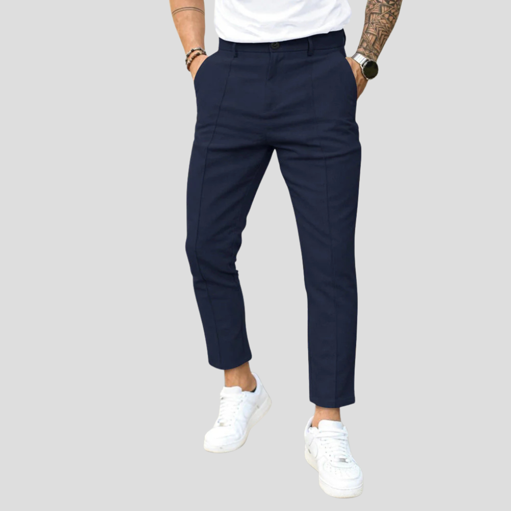 Pantaloni da uomo per il tempo libero: eleganza casual con un fascino quotidiano