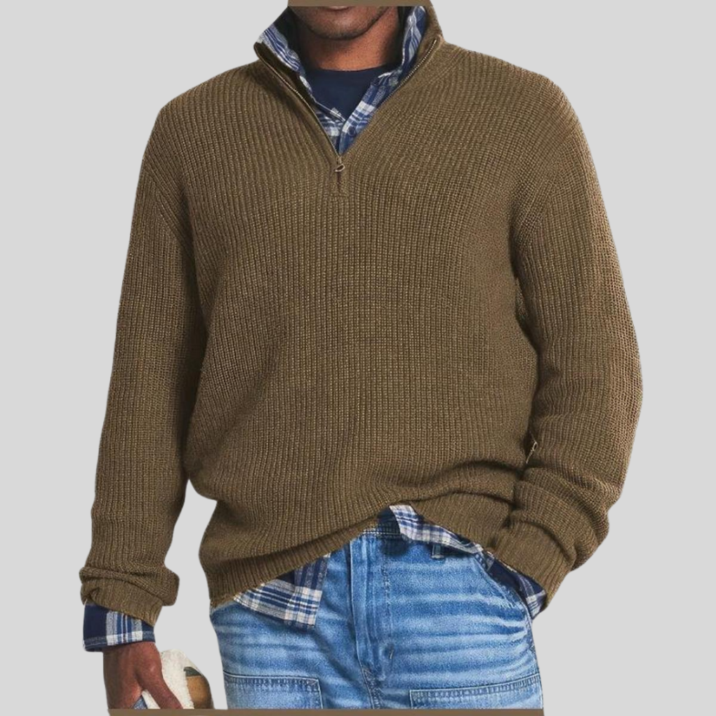 Maglione in misto lana da uomo
