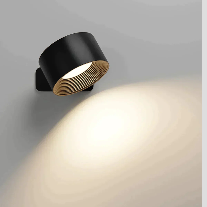 Lampada da parete a LED ricaricabile senza fili a 360°
