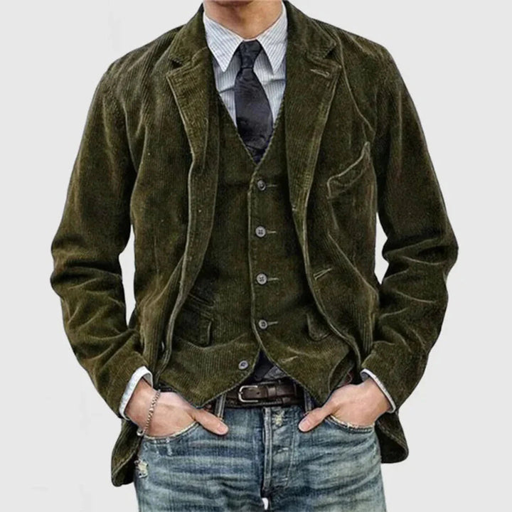 Giacca a coste da uomo