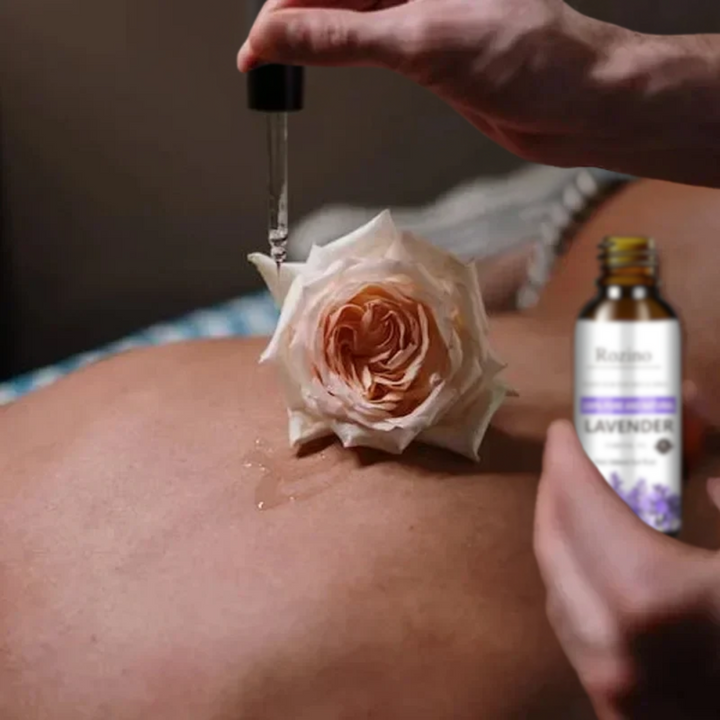 Olio essenziale di pianta di lavanda