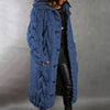 Cappotto in maglia da donna