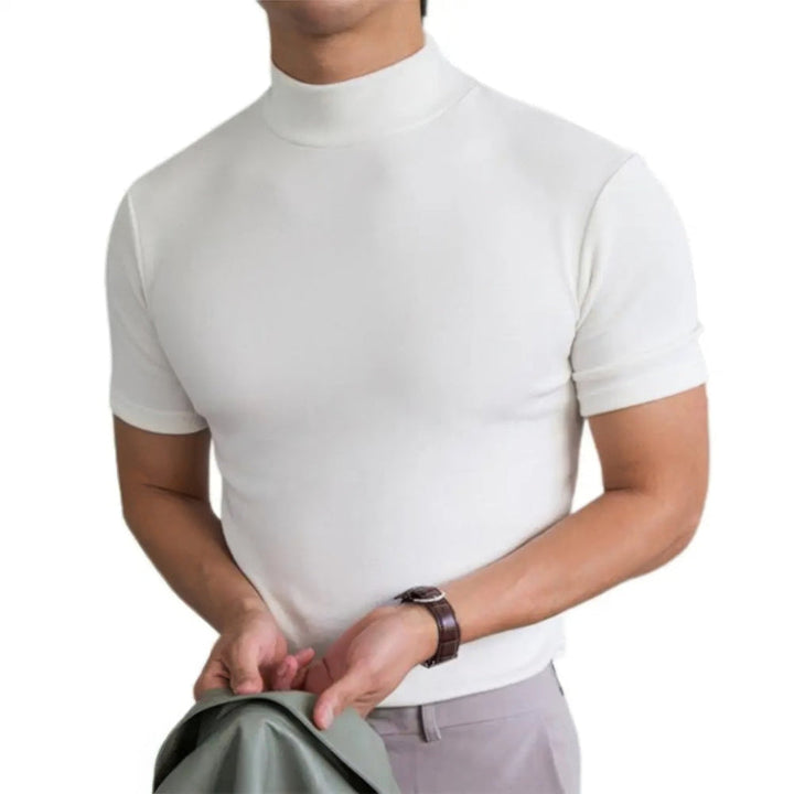 Maglia a collo alto traspirante da uomo