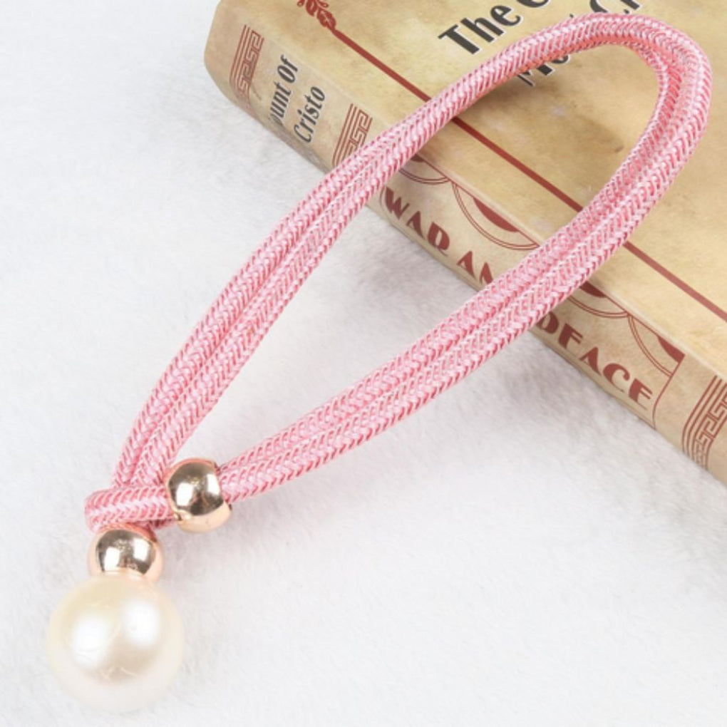 Set di 2 eleganti fermatende con perle
