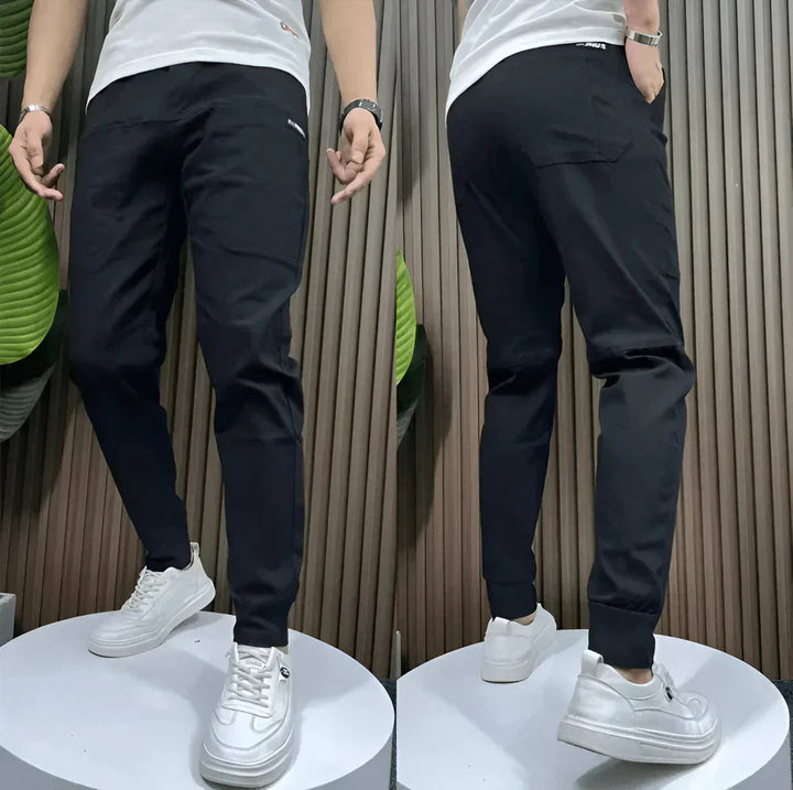 Pantaloni cargo elasticizzati