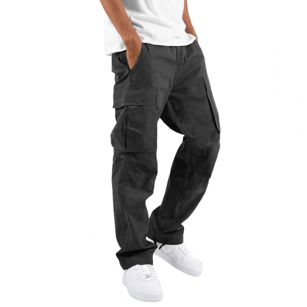 Pantaloni cargo da uomo flessibili e confortevoli