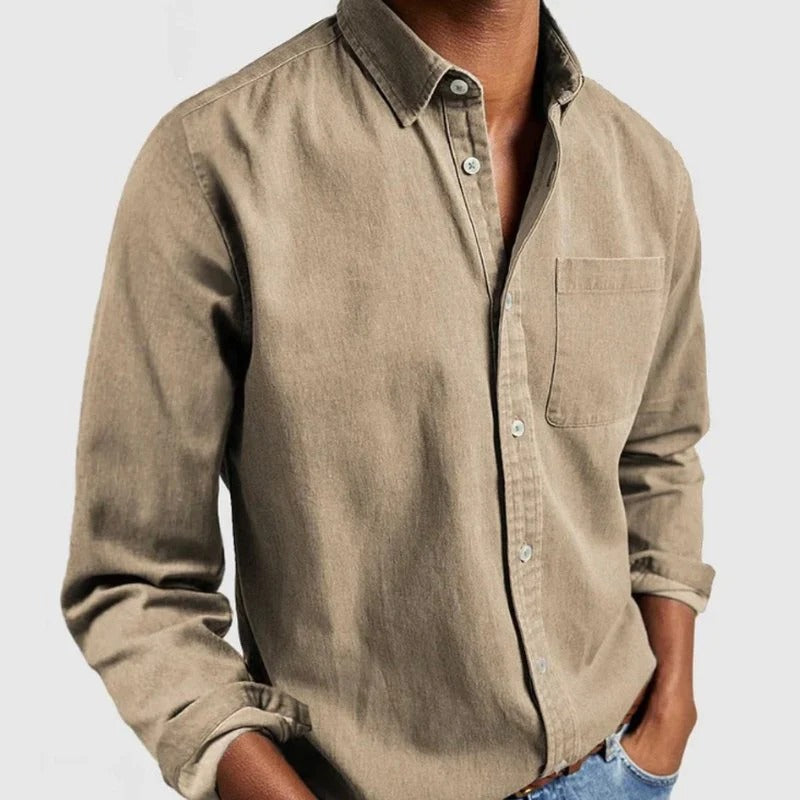 Camicia da uomo in denim Classic Denim