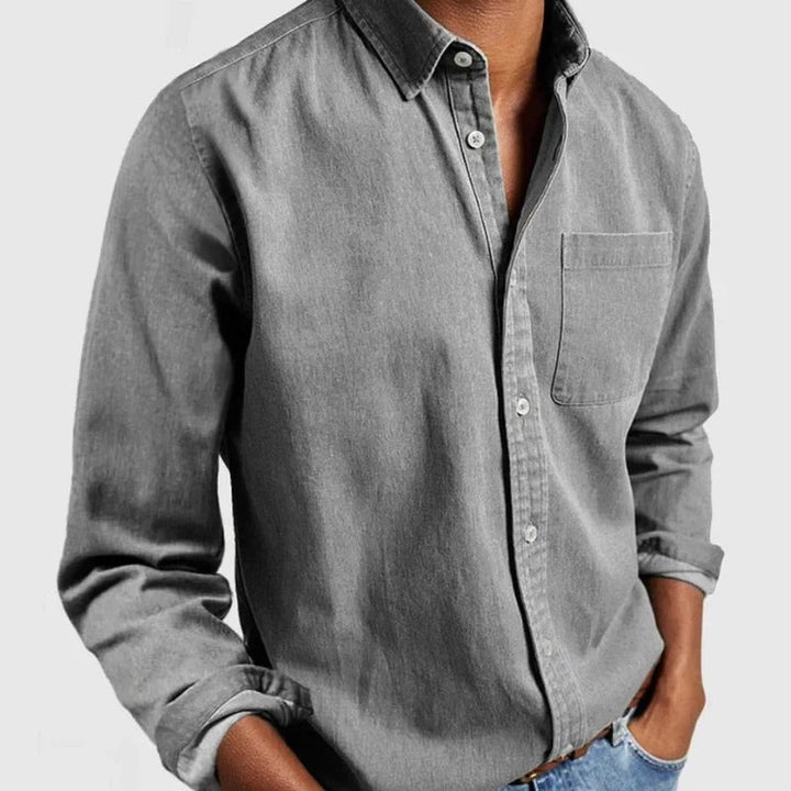 Camicia da uomo in denim Classic Denim