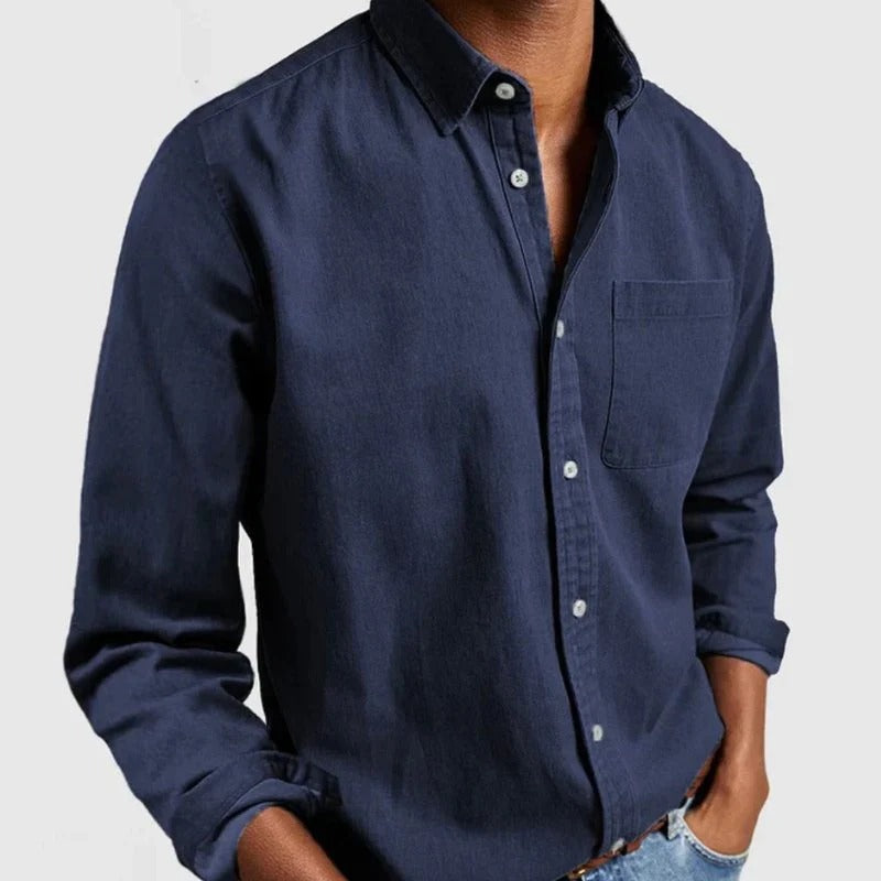 Camicia da uomo in denim Classic Denim