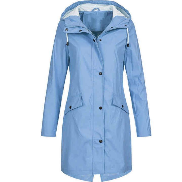 Impermeabile con cappuccio da donna