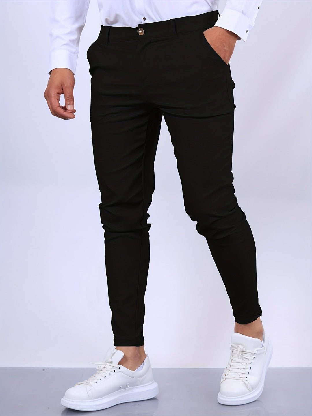 Pantaloni skinny elasticizzati da uomo