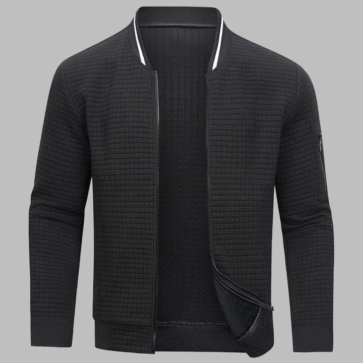 Maglione con cerniera da uomo comodo e caldo